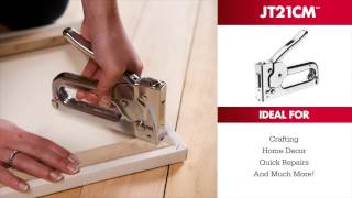 JT21CM Light Duty Staple Gun [upl. by Gnauq]