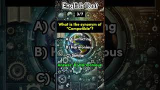 Test your vocabulary English Synonym Quiz english synonyms quiz vocabulary drill exercise [upl. by Abram]