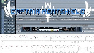 Working on GAME THEORY THEME Backing Tracks  Guitar Tabs  Metal Cover  CUBASE  VST LIVE [upl. by Ettenav897]