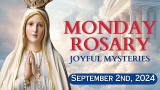 HOLY ROSARY with LITANY 🌺 Monday September 2 2024 🌺 Joyful Mysteries 🌺 Todays Rosary🌹 [upl. by Artimed]