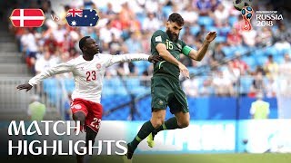 Denmark v Australia  2018 FIFA World Cup  Match Highlights [upl. by Bonacci329]