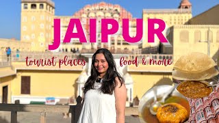 JAIPUR Tourist Places amp Famous Food Spots  Jaipur trip 2022 vlog [upl. by Rahal]