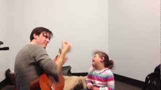 Down Syndrome and Music Therapy  Laughter and Music Motivates a Child [upl. by Murrell]