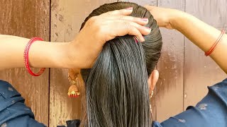 Try This  Quick Easy And Attractive Clutcher Juda Hairstyle For Daily WearHAIRSTYLE BY KHUSHI [upl. by Falo829]