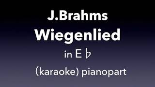 quotWiegenliedquot F Schubert in E♭ major Piano accompanimentkaraoke [upl. by Liebman662]