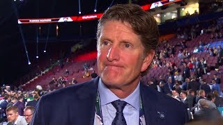 2019 NHL Draft Mike Babcock  June 22 2019 [upl. by Auehsoj427]