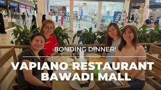 BEST ITALIAN PIZZA AND PASTA DINNER  Vapiano RestaurantBawadi Mall Al Ain Abu Dhabi UAE [upl. by Ardnuahs211]