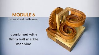 8mm ball track  module 6 [upl. by Enenaj]