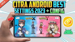 NEW Citra 3DS Emulator Android BEST Settings MMJ  Official With Configuration [upl. by Lennaj]