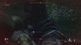 Sekiro Shadows Die Twice  Underwater Headless boss fight  fountainhead palace [upl. by Asen]