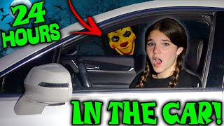 24 Hours In The Car 2Beware Of The Creepy Stranger [upl. by Lovato147]