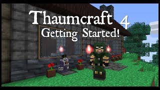 Thaumcraft 4 Getting Started Part 2 The Basics and Thaumaturgy [upl. by Pradeep]