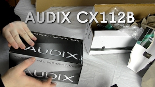 UNBOXING AUDIX CX112B  SEHR SMOOTHEN REICHEN SOUND   WILLKOMMEN IM CRAZYHEIM [upl. by Ettennaj]