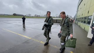 Visite de la composante Air à Florennes ce 11 mars 2020 [upl. by Eihctir]