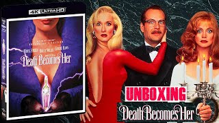 Death Becomes Her 1992 4K Edition Review and Unboxing Meryl Streep Bruce Willis [upl. by Airtemak]