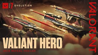 GREATNESS  Valiant Hero Skin Reveal Trailer  VALORANT [upl. by Nrehtak]