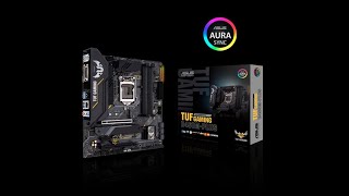 ASUS TUF GAMING B460MPLUS Motherboard Unboxing and Overview [upl. by Solitta]