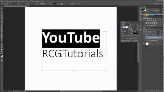 Photoshop Tutorial Working With Type Leading Kerning Tracking etc HD [upl. by Hump434]