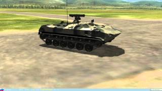 DCS World  128 RC2  Combined Arms  3M114 Kornet test [upl. by Chimene]