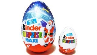 Kinder Maxi Surprise Egg Unboxing [upl. by Ranit]