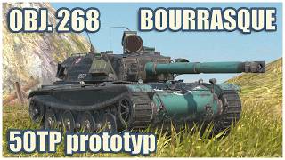 Bourrasque 50TP prototyp amp Object 268 • WoT Blitz Gameplay [upl. by Bibah537]