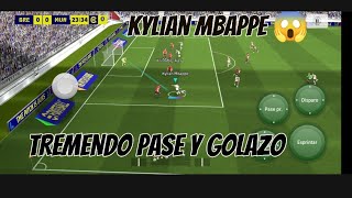 TREMENDO PASE amp GOLAZO KYLIAN MBAPPE 😱😱👆 [upl. by Mori]