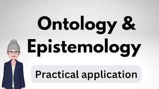 Ontology and Epistemology  simple overview for thesis [upl. by Kathryn254]