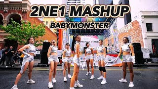 KPOP in Telethon Community Stage BABYMONSTER  2NE1 MASHUP Dance Cover by ACPC Dance Youth [upl. by Idalina]