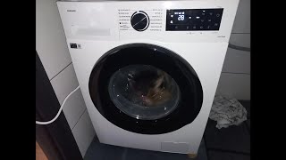 SAMSUNG washing machine QUCK WASH 15 40°C bubbles wash [upl. by Malchy512]