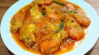 চিংড়ি মাছের মালাইকারিMalaikari Recipe Chingri Maser Malaikari [upl. by Oiramat]