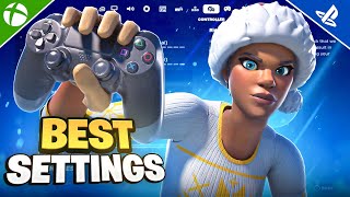 NEW BEST Controller SETTINGS  Sensitivity on PS4 Fortnite Tutorial [upl. by Poppy]