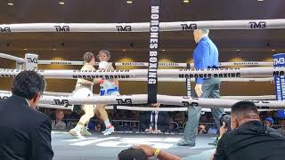 REINA TELLEZ VS WENDELLIN CRUZ FULL FIGHT ON TMB PROMOTIONS FROM FLORESVILLE TX [upl. by Nosnorb]