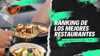 Ranking de Restaurantes en Perú Lima Peruvian Food [upl. by Ydnak]