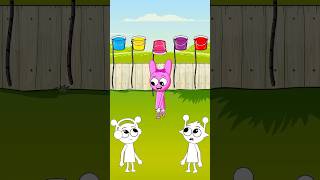 Color bucket is correct for Sprunki sprunkiincredibox sprunki pinki shorts [upl. by Aneloc]