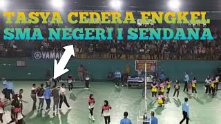 DETIK² PEMAIN SMA NEGERI I SENDANA CEDERA DI SET KE TIGA UNSULBAR CUP II 2024 [upl. by Akihsay]