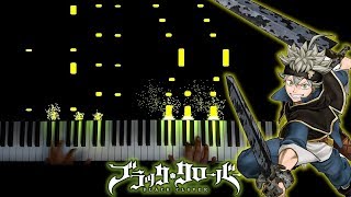 Black Clover OP 5 quotGamusharaquot  Miyuna Piano [upl. by Litch]