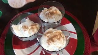 Making English Syllabub for dessert [upl. by Eimrej]