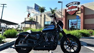 2018 HarleyDavidson Iron 1200 XL1200NS │ First Ride and Review [upl. by Deden]