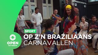 Op zn Braziliaans carnaval vieren in Rotterdam  Sport [upl. by Autumn]