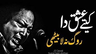 Kitay Ishaq Da Rog Na La Bethi  Nusrat Fateh Ali Khan  Newstar Music [upl. by Ientirb]