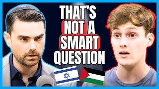 AntiIsrael quotGotchaquot On Ben Shapiro Goes Horribly Wrong [upl. by Hendon623]