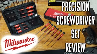 Milwaukee Precision Screwdriver Set Review [upl. by Janette]