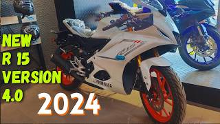 NEW R 15 VERSION 40  LATEST YAMAHA R 15 VERSION 40 2024 [upl. by Oniram886]