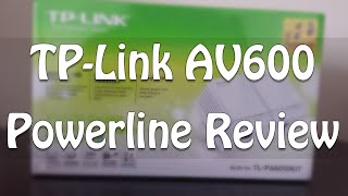 TPLink AV600 Powerline Review amp Overview  TLPA6010KIT [upl. by Reggy]