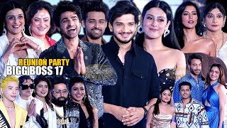 Bigg Boss 17 Grand Reunion Party Munawar FaruquiAbhishek KumarIsha MalviyaSamarthAishwaryaNeil [upl. by Naillimxam]