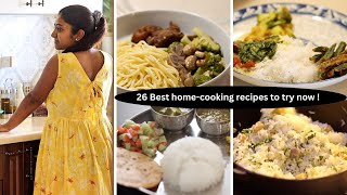 26 Best homecooked meal ideas to try now  Indian food recipe compilation  Lunch amp dinner ideas [upl. by Lomax]