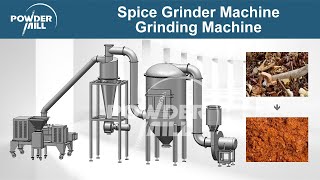 Spice Ultrafine Grinder Machine Spice Grinding Machine Spice Milling Machine  Mill Powder [upl. by Anilyx]