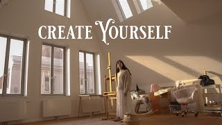 How to Change your Life ✨ Cozy Art Studio move in  Decorating 🔑 Living alone Art Vlog [upl. by Baugh]