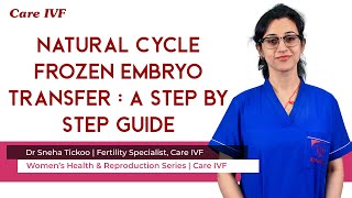 Frozen Embryo Transfer  Natural Cycle  Care IVF Embryo transfer Pregnancy test ivf treatment [upl. by Bascio928]