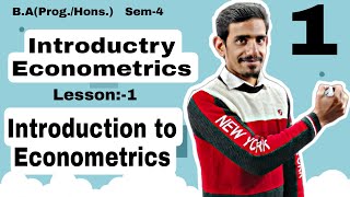 1 Introduction to Econometrics  Introductory Econometrics  Lesson1 DuSolignou [upl. by Sanjay305]